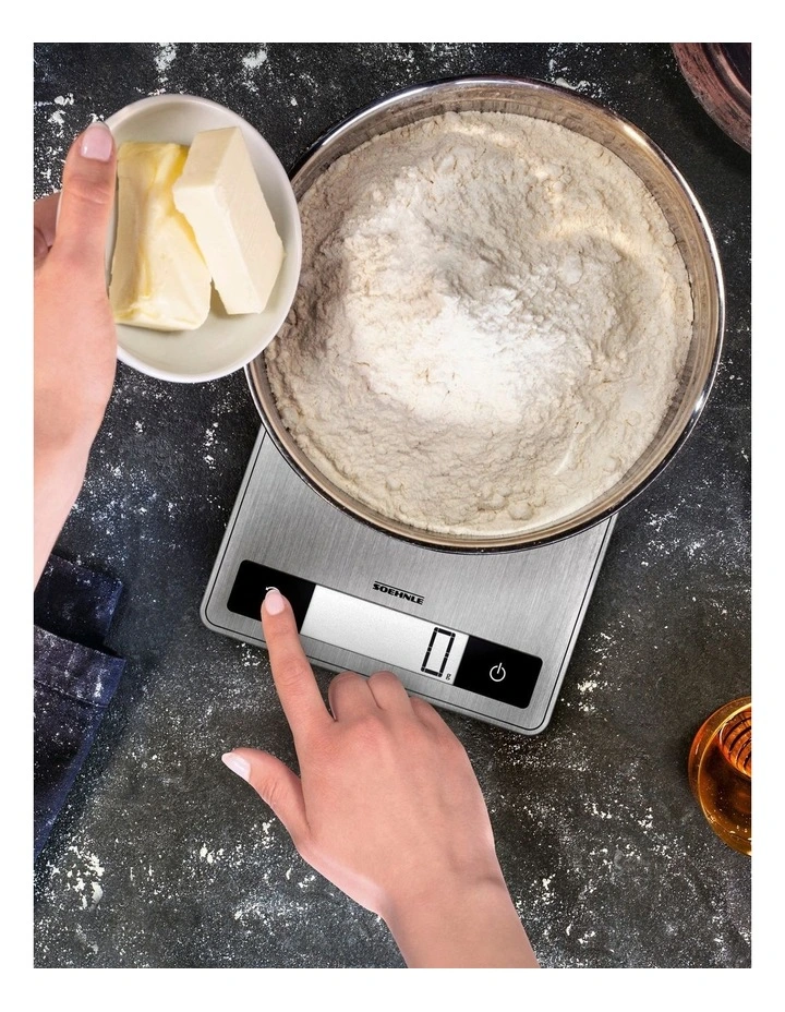 Soehnle Page Profi 200 Digital Kitchen Scale Silver 4 Soehnle Page Profi 200 Digital Kitchen Scale Silver - Image 2