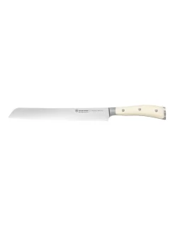 Classic Ikon Creme Bread Knife 23cm