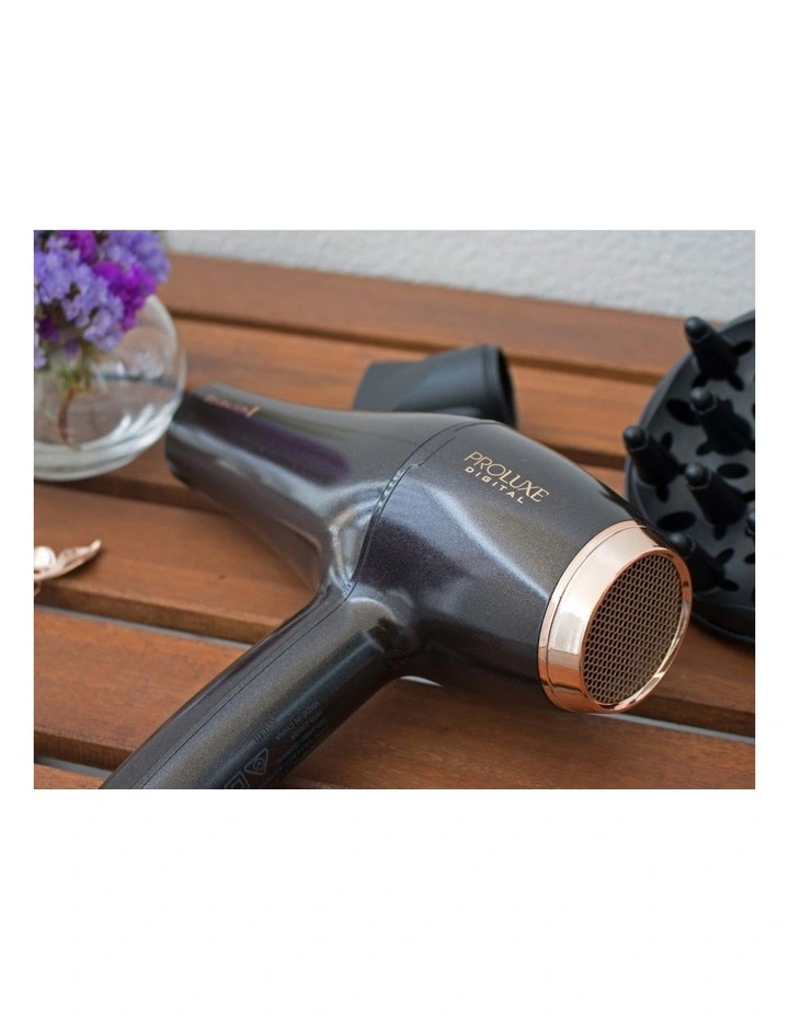 Remington Proluxe Digital Hair Dryer Black/Rose Gold BD7000AU 8 Remington Proluxe Digital Hair Dryer Black/Rose Gold BD7000AU - Image 6