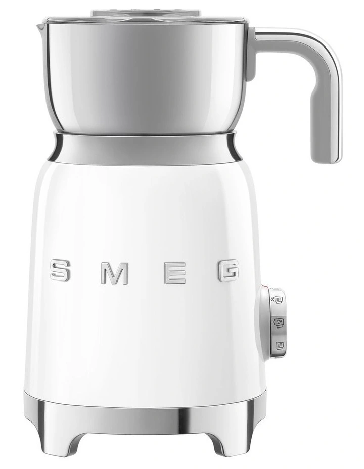 Smeg Milk Frother White MFF01WHAU 3 Smeg Milk Frother White MFF01WHAU