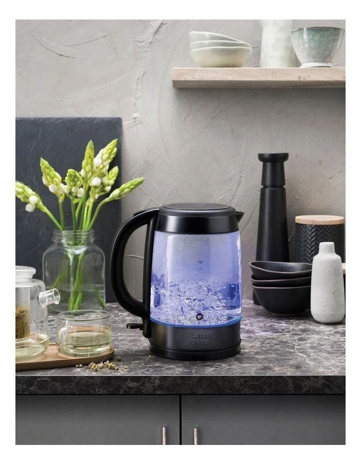 Russell Hobbs Brooklyn Black/Glass Kettle RHK172BCH 8 Russell Hobbs Brooklyn Black/Glass Kettle RHK172BCH - Image 6