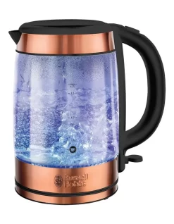 Russell Hobbs Brooklyn Glass/Copper Kettle RHK172