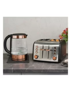 Russell Hobbs Brooklyn Glass/Copper Kettle RHK172 12 Russell Hobbs Brooklyn Glass/Copper Kettle RHK172 -Household Items Shop 778602700 5 720x928