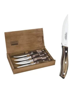 Tramontina Rio Grande 4 Piece Cutlery Set Brown