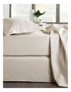 Abbotson Bedskirt In Flax