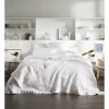 Abbotson Fitted Sheet In White