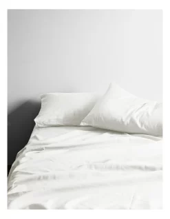 Maison Vintage Sheet Set In White