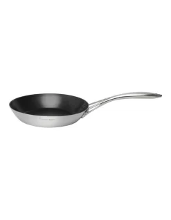 Conical Tri-Ply Non-stick Frypan 24cm In Stainless Steel