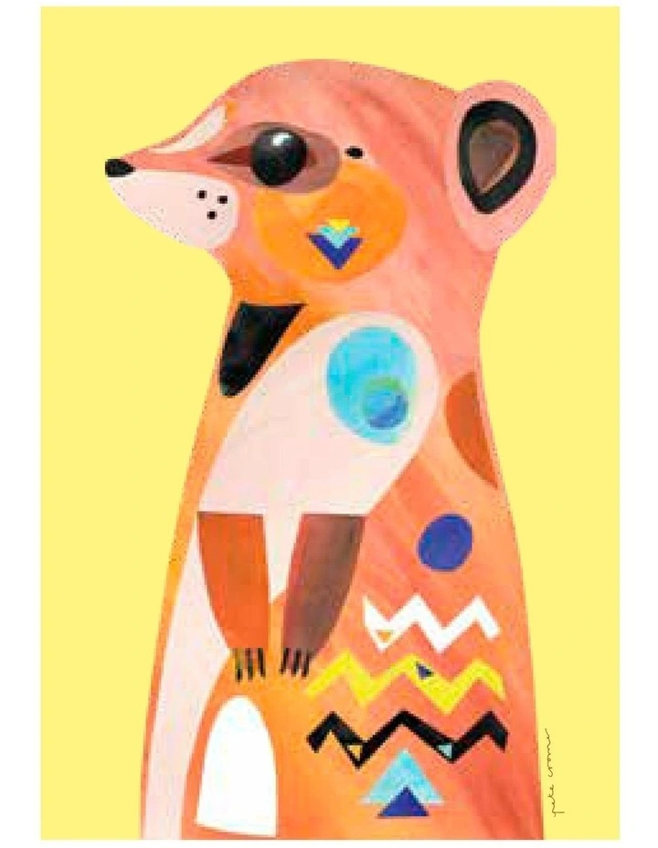 Maxwell & Williams Pete Cromer Wildlife Meerkat 50x70cm Tea Towel Light Yellow 3 Maxwell & Williams Pete Cromer Wildlife Meerkat 50x70cm Tea Towel Light Yellow