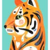 Maxwell & Williams Pete Cromer Wildlife Tiger 50x70cm Tea Towel Pink 1 Maxwell & Williams Pete Cromer Wildlife Tiger 50x70cm Tea Towel Pink -Household Items Shop 789792310 1 720x928