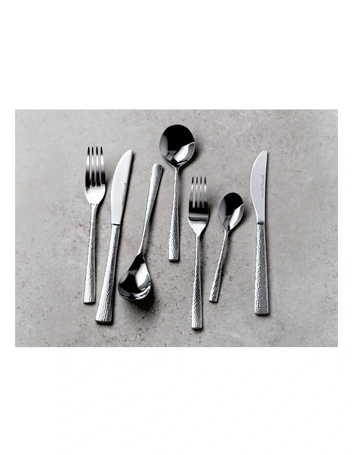 Maxwell & Williams Wayland Hammered Cutlery Set 36 Piece Gift Boxed 4 Maxwell & Williams Wayland Hammered Cutlery Set 36 Piece Gift Boxed - Image 2