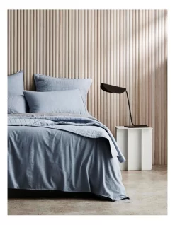 Reilly Bedcover In Chambray