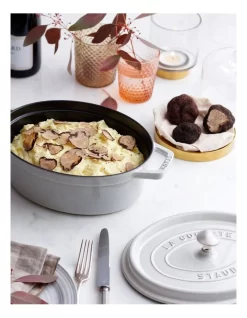 Staub 31cm Oval Cocotte White -Household Items Shop 790814980 3 720x928