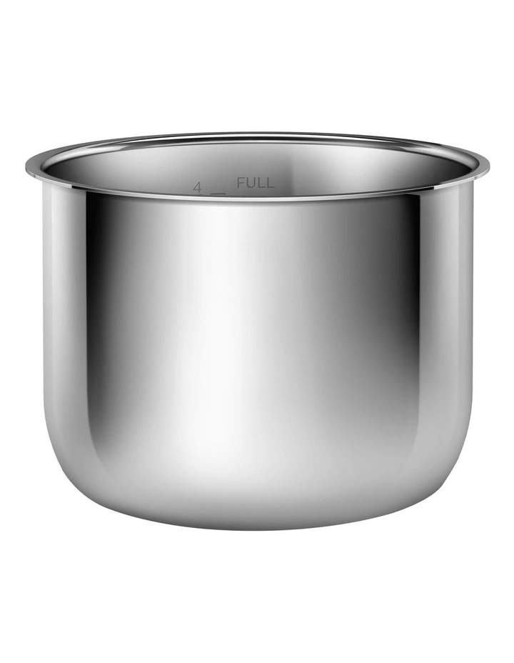 8L Stainless Steel Bowl HD2774/60 To Suit Philips HD2238/72 All-in-One Cooker Silver 3 8L Stainless Steel Bowl HD2774/60 To Suit Philips HD2238/72 All-in-One Cooker Silver