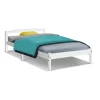Single Size Wooden Bed Frame Mattress Base Timber Platform White -Household Items Shop 795722680 1 720x928