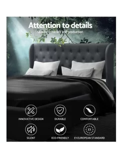 King Size Gas Lift Bed Frame Charcoal 10 King Size Gas Lift Bed Frame Charcoal -Household Items Shop 795722770 3 720x928