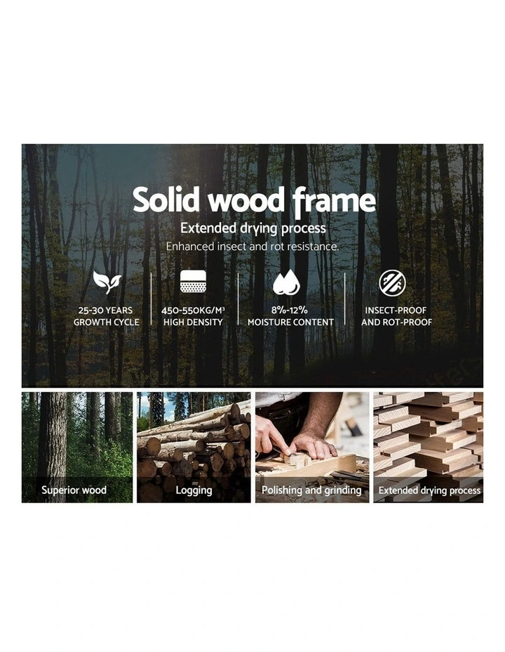 King Size Gas Lift Bed Frame Charcoal 7 King Size Gas Lift Bed Frame Charcoal - Image 5