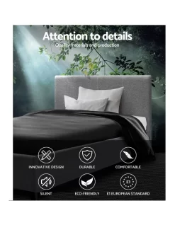 King Single Size Gas Lift Bed Frame Base With Storage Mattress Fabric -Household Items Shop 795724570 3 720x928