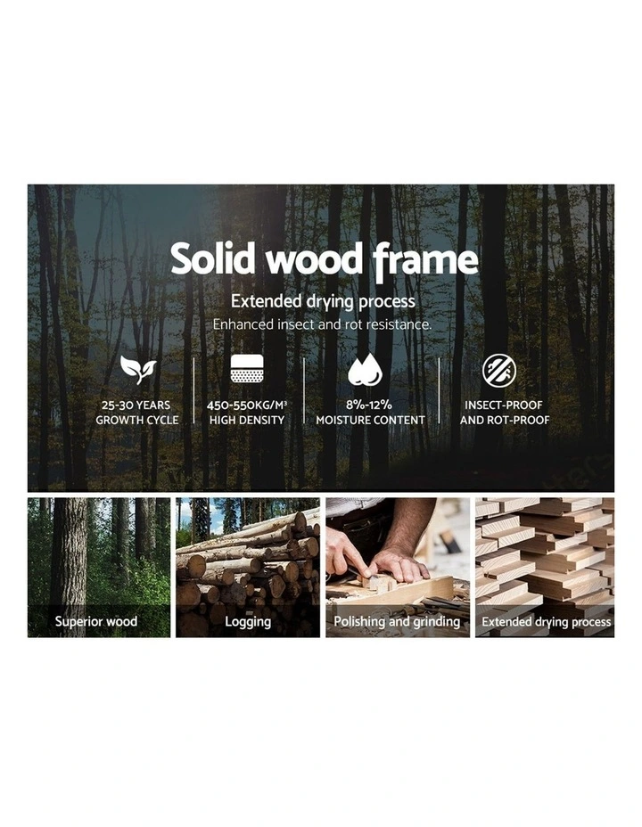 Double Size Bed Frame Gas Lift Linen Fabric Wooden Storage Steel Grey 7 Double Size Bed Frame Gas Lift Linen Fabric Wooden Storage Steel Grey - Image 5