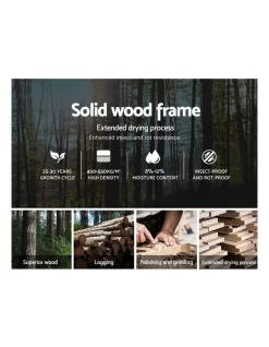 Queen Size Bed Frame Base Mattress With Storage Drawer Grey Fabric MILA -Household Items Shop 795731320 5 720x928