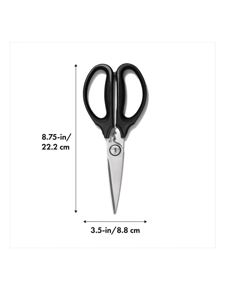 OXO Good Grips Kitchen & Herb Scissors In Black 8 OXO Good Grips Kitchen & Herb Scissors In Black - Image 6