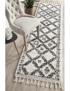 Saffron 33 White Runner Rug -Household Items Shop 798042250 7 720x928