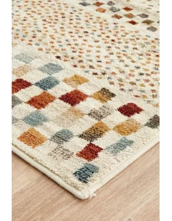Oxford Mayfair Squares Bone Rug -Household Items Shop 798114340 6 720x928