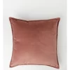 Heritage Vivienne Velvet Cushion Withered Rose