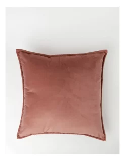 Heritage Vivienne Velvet Cushion Withered Rose