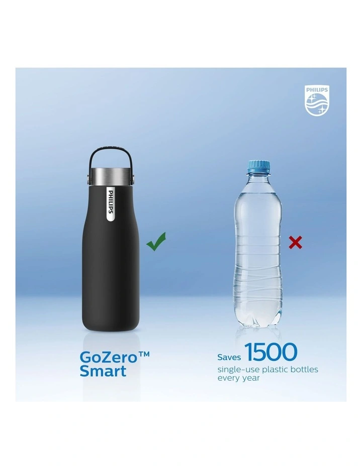 Philips GoZero 590ml Smart UV Bottle Black AWP2788BK/79 9 Philips GoZero 590ml Smart UV Bottle Black AWP2788BK/79 - Image 7
