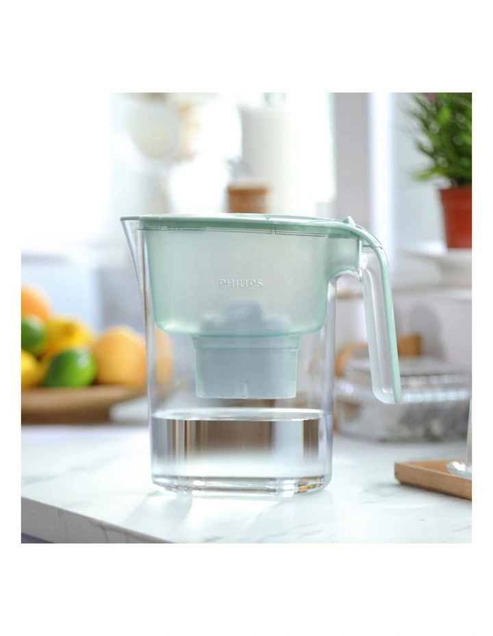 Philips XXL 4L Water Filter Jug With Micro X-Clean Filter Green AWP2938GNT/79 7 Philips XXL 4L Water Filter Jug With Micro X-Clean Filter Green AWP2938GNT/79 - Image 5