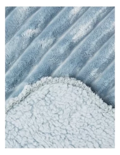 Heritage Chunky Rib Mink Blanket In Pale Blue -Household Items Shop 800097490 871869250 3 1 720x928
