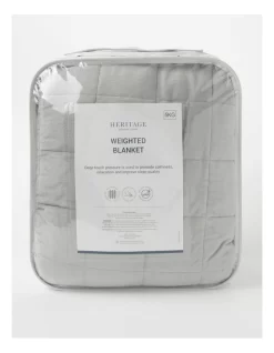 Heritage 5kg Weighted Blanket Charcoal