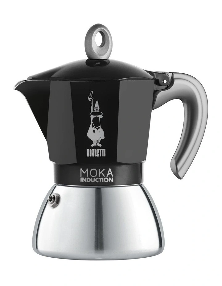 Bialetti Moka Induction Black 6 Cup 3 Bialetti Moka Induction Black 6 Cup