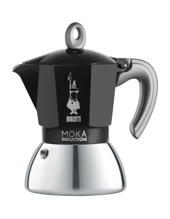 Bialetti Moka Induction Black 6 Cup 4 Bialetti Moka Induction Black 6 Cup - Image 2