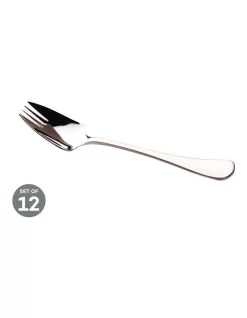 Maxwell & Williams Cosmopolitan Buffet Fork Set Of 12