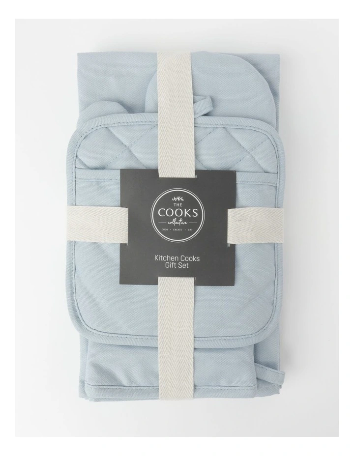 Cooks Mitt & Mat Gift Set 3 Cooks Mitt & Mat Gift Set