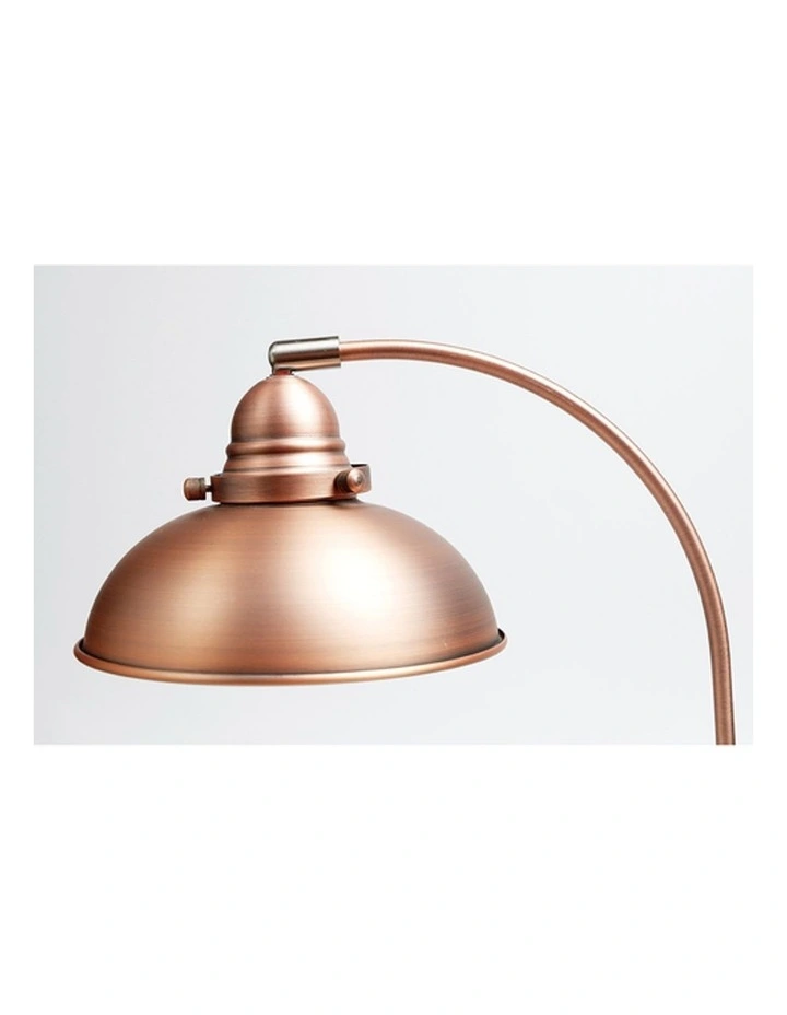 Manor Metal Table Lamp Antique Copper 4 Manor Metal Table Lamp Antique Copper - Image 2