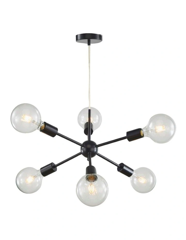 Sputnik Groovy Satellite Pendant Light 6 Lights 3 Sputnik Groovy Satellite Pendant Light 6 Lights
