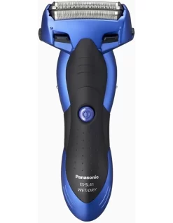 Panasonic 3-Blade Rechargeable Wet & Dry Shaver Blue ES-SL41-A541
