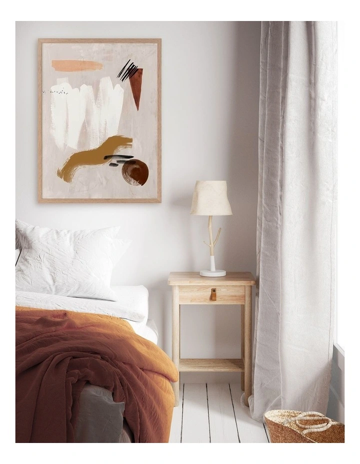 Dig Site I Print Oak Frame 6 Dig Site I Print Oak Frame - Image 4