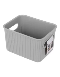 16cm Kaia Storage Basket Home Organiser Container W/ Handles Assorted -Household Items Shop 814096270 4 720x928
