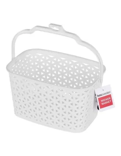 Wicker Design Peg Basket Storage Holder/Organiser W/ Hook Assorted -Household Items Shop 814096900 3 720x928