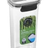 1.7L Crystal Fresh 25cm Plastic Food Container Pantry Storage BK 1 1.7L Crystal Fresh 25cm Plastic Food Container Pantry Storage BK -Household Items Shop 814203820 1 720x928