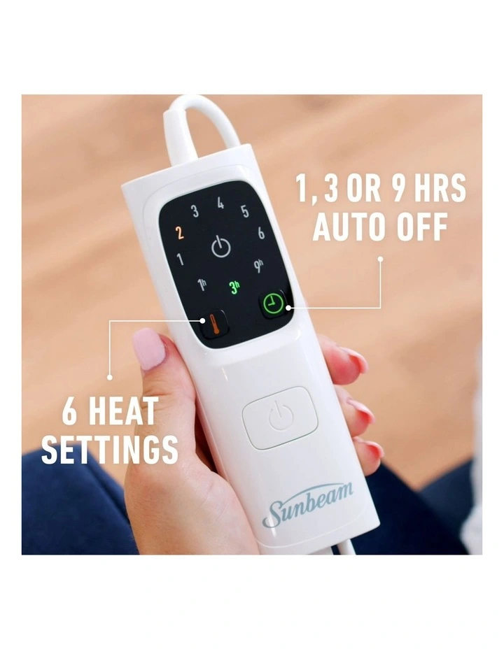 Feel Perfect Faux Fur Heated Throw Blanket In Grey 6 Feel Perfect Faux Fur Heated Throw Blanket In Grey - Image 4