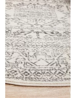 Chrome Addison Silver Round Rug -Household Items Shop 815152780 4 720x928