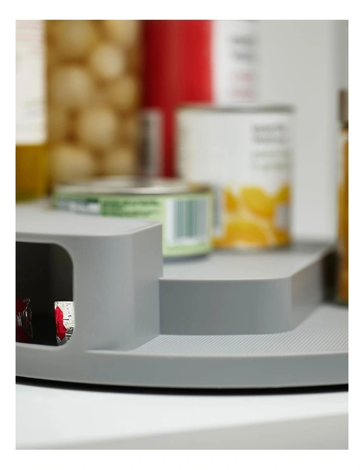 Joseph Joseph CupboardStore Rotating Organiser Grey 6 Joseph Joseph CupboardStore Rotating Organiser Grey - Image 4