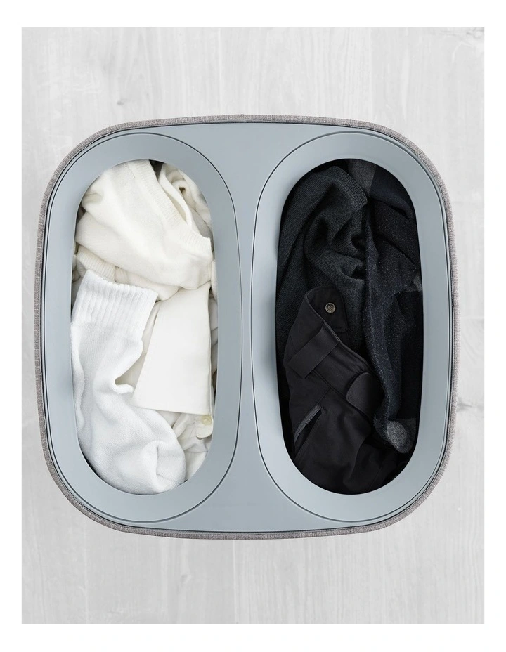 Joseph Joseph Tota 60-litre Laundry Separation Basket Grey 5 Joseph Joseph Tota 60-litre Laundry Separation Basket Grey - Image 3