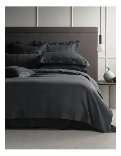 Abbotson Bed Linen Collection In Carbon