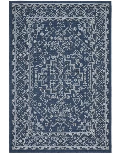 Seaside 5555 Navy Rug